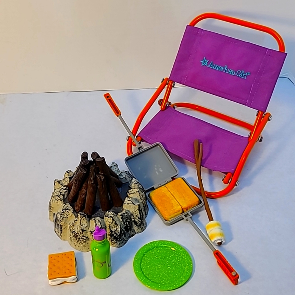 American Girl adventure campfire set